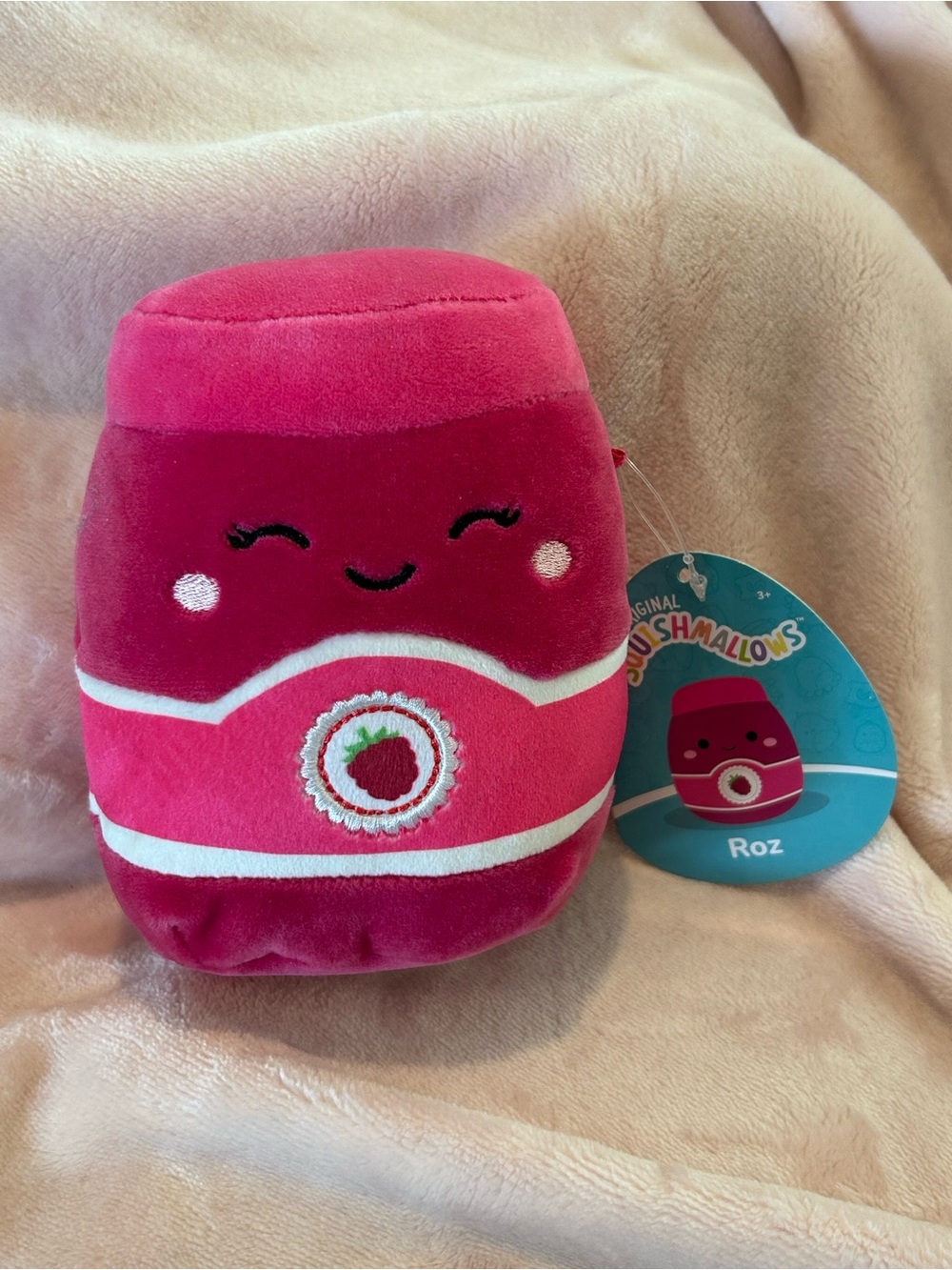 Roz Raspberry Jam Squishmallow 5"